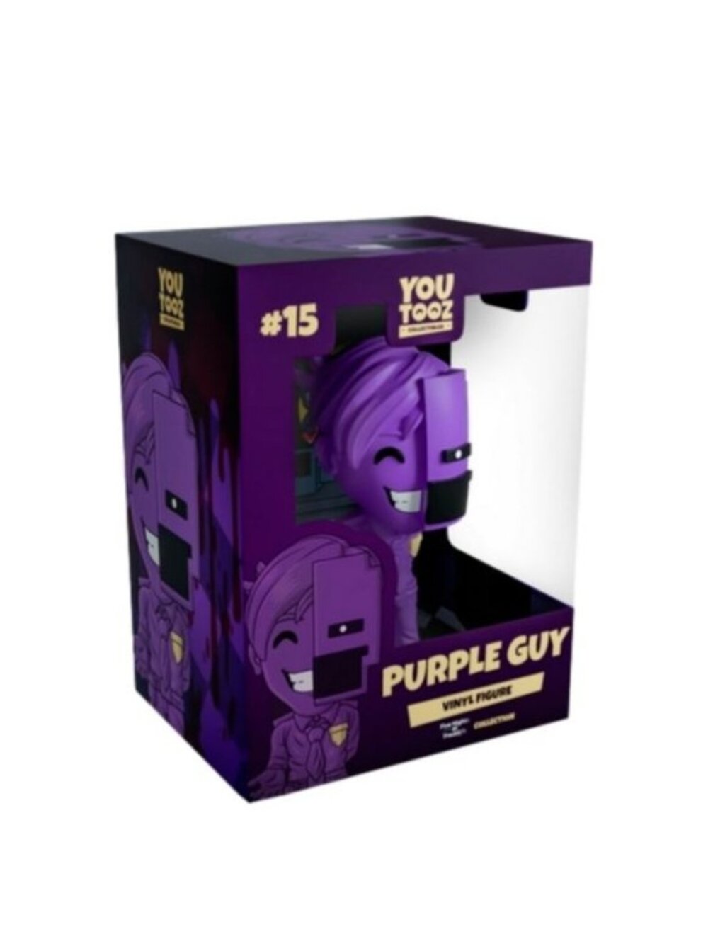 Five Night's at Freddys Collection Purple Guy Vinyl Figure #15 in clear box